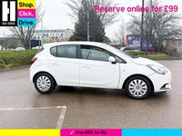 Used Vauxhall Corsa Design Edition 2015 White Hatchback