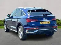 Used Audi Q5 Sportback S-Line 204 HP (150 kW) 2022 Blue SUV