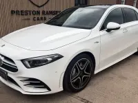 Used Mercedes A35 AMG Premium Plus 2019 White Hatchback