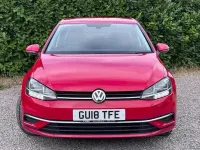 Used VW Golf VII SE 110 HP (80 kW) 2018 Red Hatchback