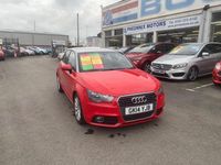 Used Audi A1 Sportback Sport 105 HP (77 kW) 2014 Red Hatchback