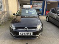 Used VW Polo SE 2015 Black Hatchback