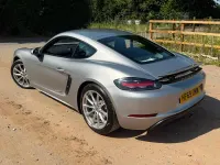 Used Porsche 718 Cayman 300 HP (220 kW) 2019 Silver Coupe