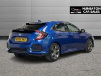 Used Honda Civic SR 126 HP (92 kW) 2019 Blue Hatchback