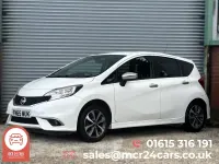 Used Nissan Note N-TEC 80 HP (58 kW) 2015 White Hatchback