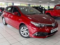 Used Toyota Auris Hybrid 2018 Red Hatchback