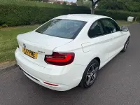 Used BMW 218 Sport Line 136 HP (100 kW) 2017 White Coupe