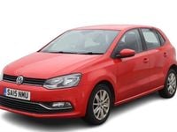 Used VW Polo SE 60 HP (44 kW) 2015 Red Hatchback