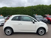 Used Fiat 500 Lounge 69 HP (50 kW) 2013 White Hatchback