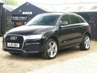 Usado Audi Q3 S-line plus 150 HP (110 kW) 2015 Preto SUV
