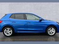 New Skoda Fabia SE L 113 HP (83 kW) 2025 Blue Hatchback