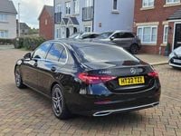 Used Mercedes C220 2022 Black Sedan