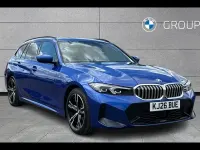 New BMW 320 M Sport 181 HP (133 kW) 2026 Portimao blue Estate
