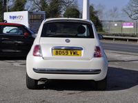 Used Fiat 500 Sport 69 HP (50 kW) 2009 White Cabriolet