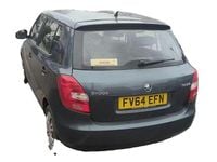 Used Skoda Fabia 105 HP (77 kW) 2014 Grey Hatchback