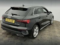 Used Audi A3 e-tron S-Line 2021 Black Hatchback