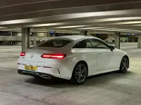 Used Mercedes E220 AMG line 194 HP (142 kW) 2017 White Coupe