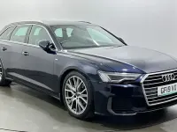 Used Audi A6 S-Line 204 HP (150 kW) 2019 Blue Estate