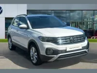 Used VW T-Cross SE 95 HP (69 kW) 2022 White SUV