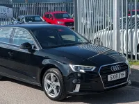 Used Audi A3 Sport 116 HP (85 kW) 2018 Black Sedan