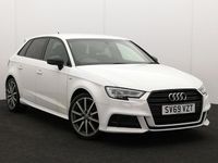 Used Audi A3 Black Edition 116 HP (85 kW) 2019 White Sedan