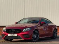 Used Mercedes E220 AMG Line Premium 2017 Red Coupe