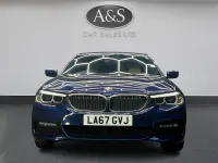 Used BMW 520 M Sport 187 HP (137 kW) 2018 Blue Sedan