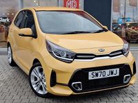 Used Kia Picanto GT-Line 66 HP (48 kW) 2020 Yellow Hatchback
