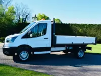 Usado Ford Transit S 130 HP (95 kW) 2022 Branco Cabrios
