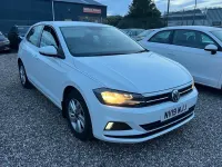 Used VW Polo SE 65 HP (47 kW) 2019 White Hatchback