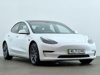 Used Tesla Model 3 Long Range AWD 11 kW (15 HP) 2021 White Sedan