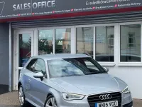 Used Audi A3 S-Line 150 HP (110 kW) 2015 Silver Hatchback