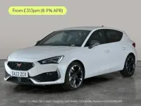 Used Cupra Leon VZ1 245 HP (180 kW) 2023 White Hatchback