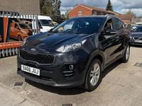 Begagnad Kia Sportage 115 HK (84 kW) 2017 Svart SUV