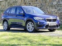 Used BMW X1 Sport Line 190 HP (139 kW) 2017 Blue SUV