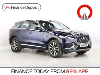 Käytetty Jaguar F-Pace R-Dynamic 250 HP (183 kW) 2022 Sininen Katumaasturi