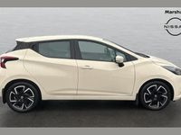 Used Nissan Micra Acenta 92 HP (67 kW) 2023 White Hatchback