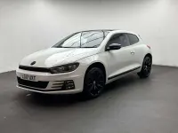 Used VW Scirocco Black Edition 125 HP (91 kW) 2017 White Coupe