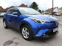 Used Toyota C-HR 113 HP (83 kW) 2017 Blue SUV