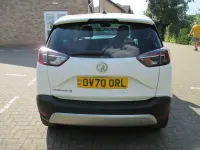 Used Vauxhall Crossland X Elite 110 HP (80 kW) 2020 White SUV