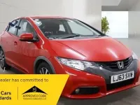 Used Honda Civic ES 120 HP (88 kW) 2013 Red Hatchback