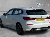Used BMW 118 Sport Line 134 HP (98 kW) 2021 White Hatchback