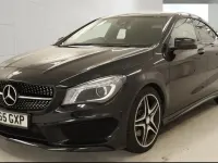 Usado Mercedes CLA220 AMG 177 CV (130 kW) 2016 Negro Berlina