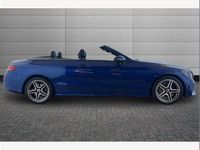 Used Mercedes C300 AMG Line Premium 245 HP (180 kW) 2019 Blue Cabriolet