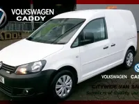 Used VW Caddy 102 HP (75 kW) 2015 White MPV