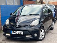 Used Toyota Aygo 68 HP (50 kW) 2012 Black Hatchback