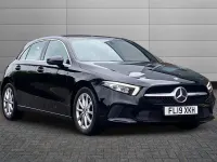 Used Mercedes A180 116 HP (85 kW) 2019 Cosmos black Hatchback