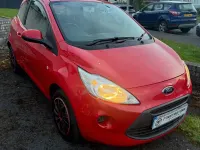 Used Ford Ka 69 HP (50 kW) 2013 Red Hatchback