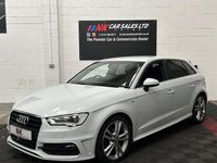 Used Audi A3 Sportback S-Line 150 HP (110 kW) 2014 White Hatchback