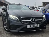 Gebraucht Mercedes E220 AMG line 2019 Schwarz Cabrio